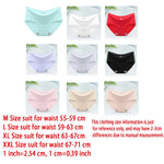 9 Pcs Seamless Ice Silk Panties for Women Breathable Soft Comfort, Solid Color Teen Girls Panty, One-Piece Design