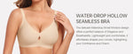 Women's Small Teardrop Smooth Wire-free Bra 3/4 Cup Thin Mold Jelly-like Bra Comfortable and Breathable Underwear Plus