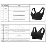 Women Wireless Sports Bra Fitness Running Vest Gym Workout Underwear Padded Tops Bralette Breathable Brassiere Push Up Bras
