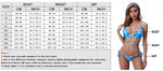 Criss Cross High Waist Bikinis 2024 Women Sexy Black Swimsuit Push Up Swimwear Female Bathing Suit Swimming Summer Beachwear