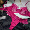 French Ice Silk Comfort Underwear Women Sexy Lace Ultra Thin Push Up Bra Set High Quality Brassiere Summer Breathable Lingerie test