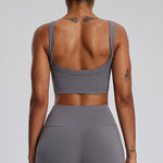 Women Sports Bra Top Push Up Fitness Yoga Bra High Strength Underwear Sport Tops For Women Breathable Running Vest Gym Wear