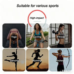 DIAS FIT JOY Women'sWorkout Sports Bras Beauty back Cross Padded Low Impact Fitness Bra Yoga Top Cycling Fitness