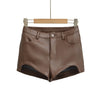 Hot Shorts For Women High Waist Button Curved Design Slim Silhouette For Looks Casual Stylish Daily American Style Shorts OVOM test