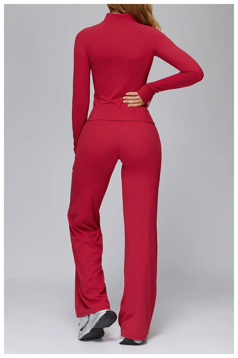 New yoga set 2 pieces gym set Women Long Sleeve Sports Shirts Sports Bra Leggings Suit Fitness Running Workout Suits Tracksuit