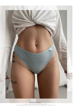 Cotton Sexy Girls Panties Simple Women Thongs Female Briefs Underwear Sports G-Strings Hot T-Back Breathable Underpants Lingerie