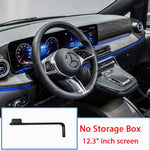 Car Phone Holder For Mercedes-Benz V-Class EQV 2024 2025 Navigation Screen Bracket Wireless Charger Stand Base Auto Accessories