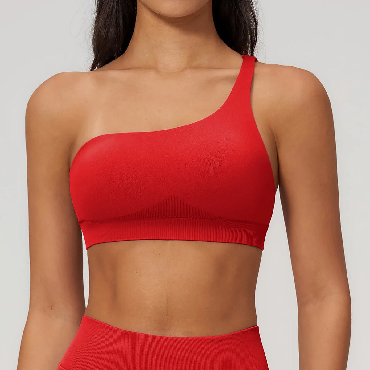 Summer Shockproof Sport Bra Women's Beautiful Back Gym Sports Underwear Women Oblique Shoulder Straps Running Fitness Yoga Bra