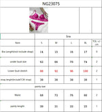 Floral San Valentín encantador breve panty ropa interior Sexy camisón elegante V ropa interior breve conjunto para dama