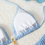 Sexy Blue White Yellow Strings Bikini 2026 Women Swimsuit Female Swimwear Thong Bikinis Set Brazilian Beach Bathing Suit Biquini