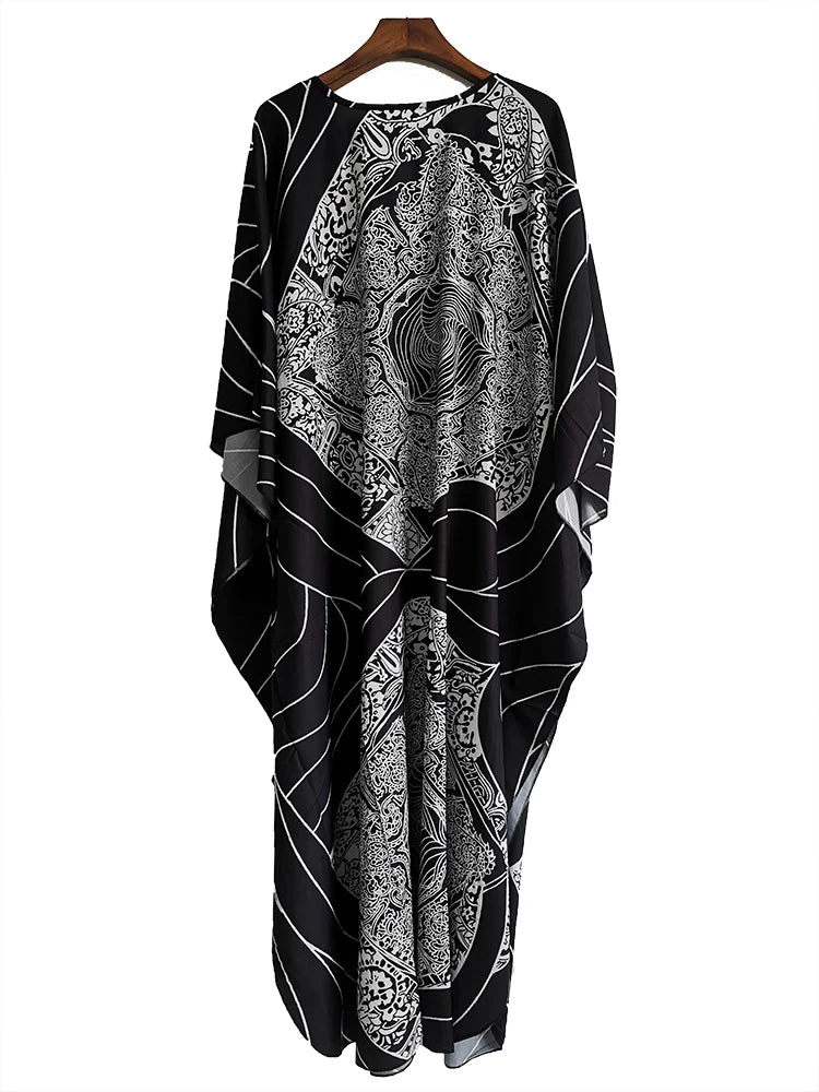 Easy Dry Beach Cover Up Robe Plage Vestido Playa Beach Pareo Swimsuit Cover Up Beachwear 2025 Bathing Suit Women Maxi Dress