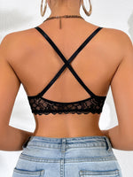 Women's sexy bras Front Buckle Push up bra Removable Back-beautifying lace butterfly pattern Fashionable & Comfortable bra