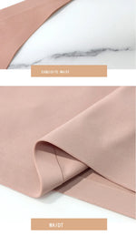 Ice Silk Seamless Panties For Women Soft Thin Band Thongs Woman Satin Underwear Female Bikini Panties String Tangas Mujer