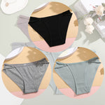 3Pcs Women Cotton Lingerie Sexy Soft Fashion Panties Femme Buckle Design Underwear Pantys Underpant Lingerie Lace Intimates S-XL