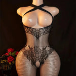 SeeThrough Fishnet Babydolls Erotic Crotchless Temptation Adult Sexy Lingerie Teddy Bodystockings Sex Bondage Bodysuit Pantyhose