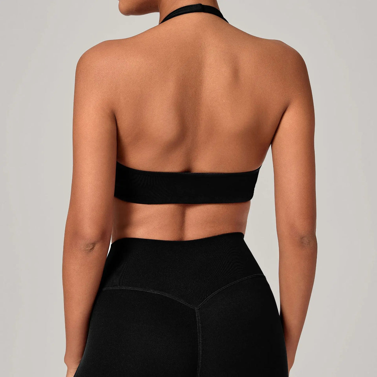 Sexy Fitness Bra Women Sports Sports Bra Halter Top High Support Push-up Open Back Running Gym Wear Yoga Bra Workout Underwear