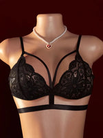 Sexy Lingerie Open Bra Set Transparent LaceDeep V Open Bra And Panty Sets Erotic Costumes Women Sleepwear Plus Size Underwear