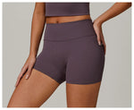 Yoga Shorts Women Summer Fitness Shorts Running Cycling Shorts Breathable Sports Leggings High Waist Summer Workout Gym Shorts