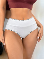 1PCS Women High Waist Seamless Panties Tummy Control Briefs Soft Breathable Solid Basic Underwear Ladies Lingerie S-XXL