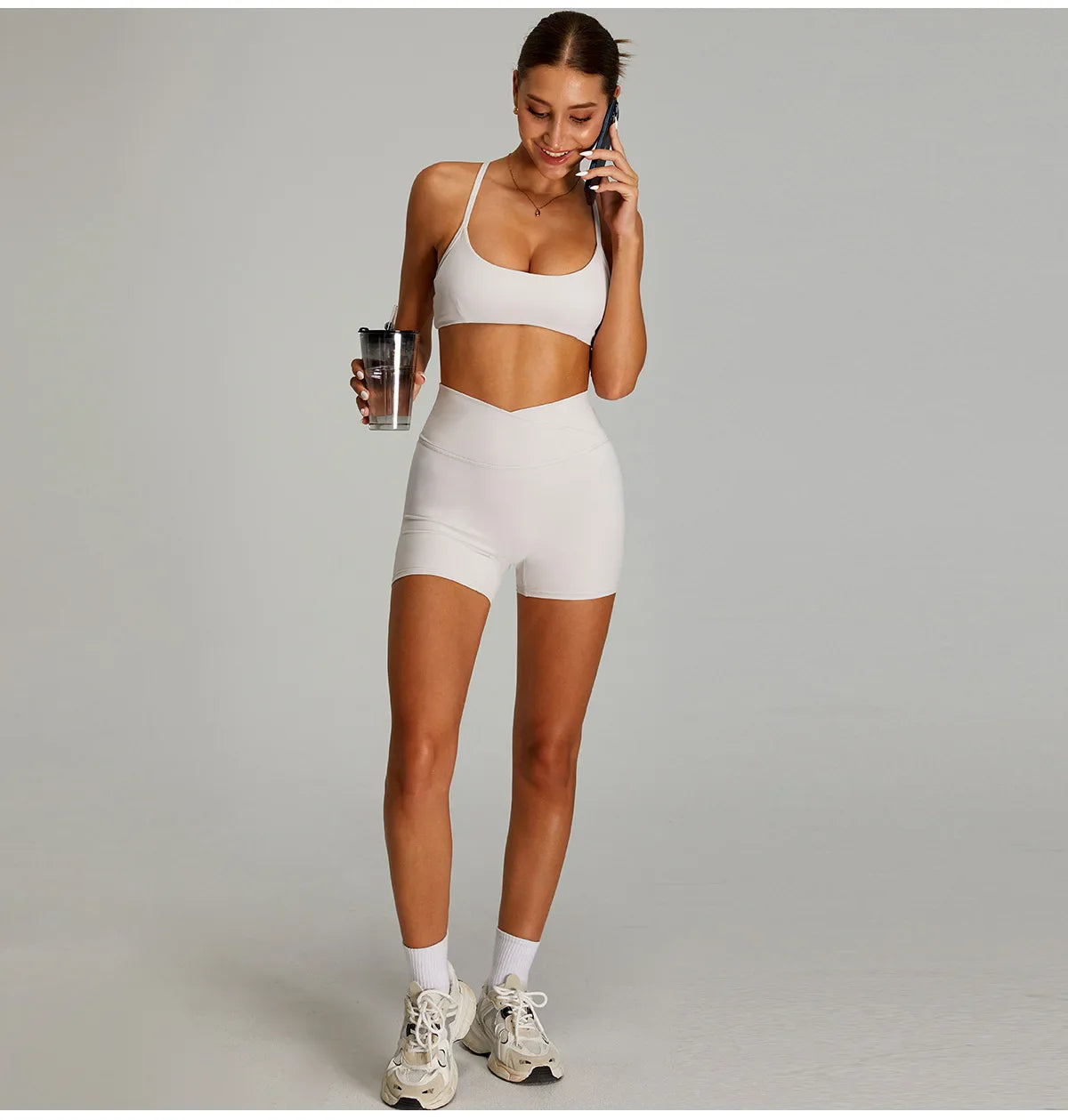 Women Cross Straps Sports Bra Gym Yoga Crop Workout Top Vest High Support Fitness Bralette Push Up Underwear Soft Breathable