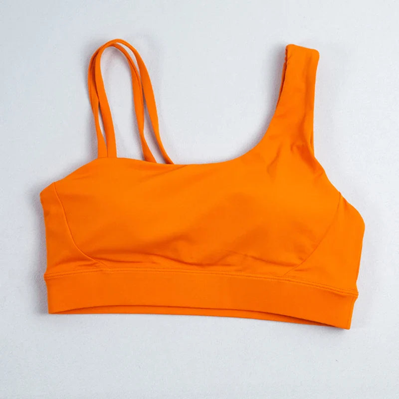 DIAS FIT JOY Women's Breathable Yoga Bra with Removable Padding for Gym And Home Workouts Comfortable Supportive Fitness Bra