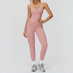 Women Yoga one-piece Jumpsuit Fitness Sports Overalls Gym Clothin Pilates Workout Clothes Outfit push-up Activewear Sportswear