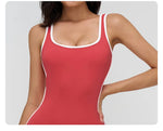 Women Jumpsuit Gym Set Yoga Suit Back Cross Sportswear Sports Jumpsuit Fitness Dance Performance Rompers Workout Bodysuits