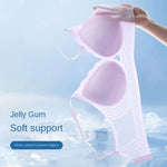 Ultra-thin Ice Silk Seamless Underwear Women's Small Breast Gathering Wireless Breast-Reducing Cooling Beautiful Back Bra