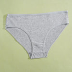 Women's Seamless Cotton Briefs Women Panties Solid Color Breathable Underwear Female Low Waist Soft Lingerie S-XXL