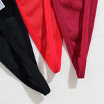 Hot Sale New Fashion Sexy Women G-string Low Rise T-back Intimate Lingerie Comfort Female Thongs Love Design Underwear Panties