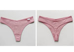 Cotton Sexy Girls Panties Simple Women Thongs Female Briefs Underwear Sports G-Strings Hot T-Back Breathable Underpants Lingerie