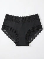 3PCS/Set Women's Sexy Lace Panties High Waist Hollow Out Briefs Breathable Underwear Female Elastic Soft Lingerie XS-XXL