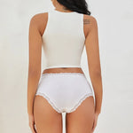 Women's Seamless Cotton Briefs Women Panties Solid Color Breathable Underwear Female Low Waist Soft Lingerie S-XXL