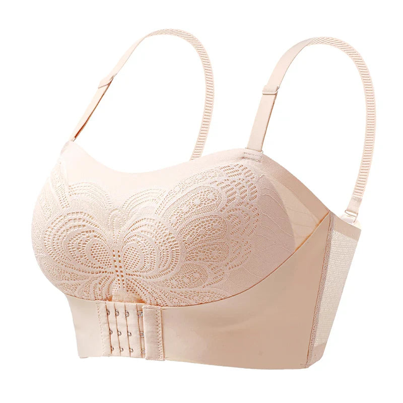 Front Closure Posture Corrector Bras Beauty Back Tops Butterfly Sports Vest strapless Bralette Humpback Correct Tops M-6XL Size