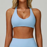 Sports Bra Women Top Push Up Fitness Yoga Bra Workout Underwear High Strength Sport Tops Women Breathable Running Vest Gym Wear