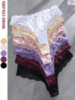 1Pcs Women Cotton Lingerie Sexy Thong Soft Fashion Panties Femme Design Underwear Pantys Underpant Lingerie Lace Intimates S-XL