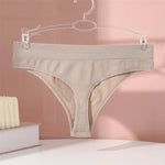 3PCS Seamless Women's Lingerie Female Thongs Sexy Underwear Low-Rise Underpant Women's Panties Intimates Bikini Briefs S-XL