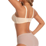 6 Seamless Comfortable Wireless Push-Up Bra Tassel Decor Women's Underwear and Lingerie