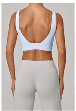 High Strength Yoga Bra Breathable Sports Bra Anti-Sweat Fitness Top Women Shockproof Crop Top Push Up Sport Bra Gym Workout Top