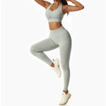 Sexy Halter Yoga Bra Gym Workout Push Up Running Sports Underwear Gathering Sports Vest Beautiful Back Fitness Top