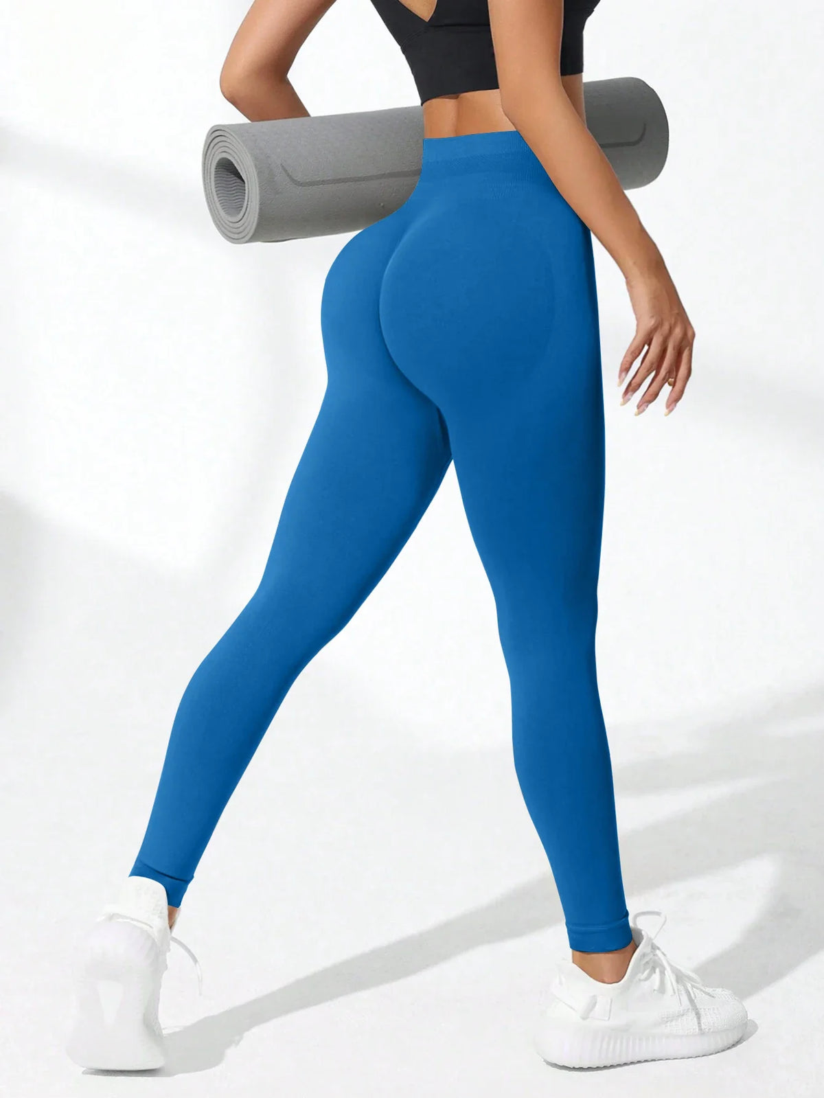 Women's High Waist Yoga Leggings Seamless High Stretchy Butt Lifting Breathable Sports Pants for Women Gym Leggings