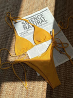 Sexy Brown Bikini 2026 Women Solid Red Halter Push Up Bra Tie Side Triangle Swimsuit Summer Bathing Suit Lace Up Micro Swimwear