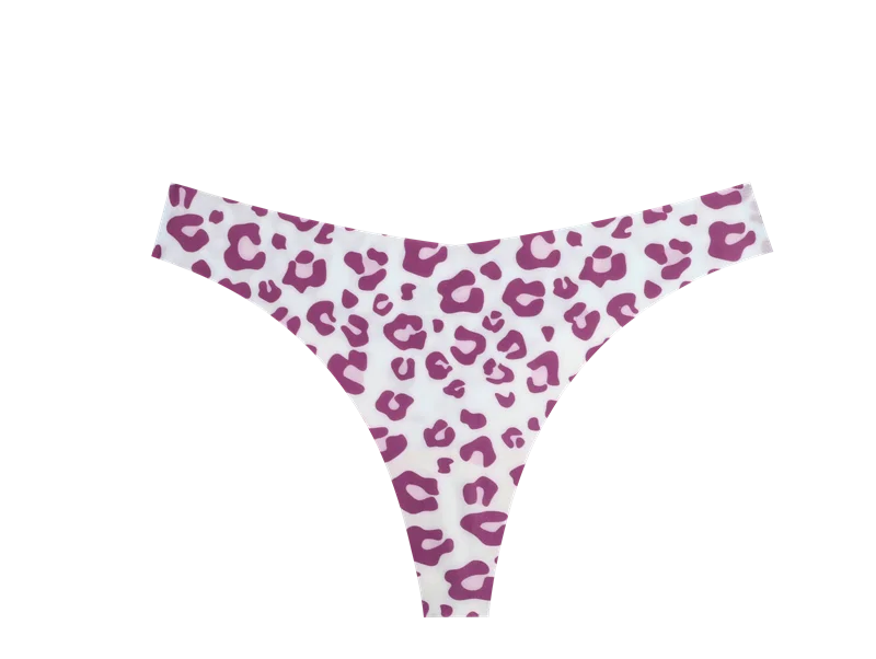 3Pcs Women G-string Seamless Sweet Fruit Thongs Low-waist Panties Ladies Soft Cute Thongs Female S-XL T-Back Panties Underwear