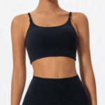 Hearuisavy Summer Ultra-Soft Fabrics Sports Bra Gym Top Women Push Up Workout Quick-Dry Yoga Top Sportswear Fitness Underwear