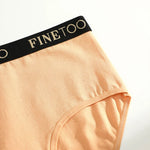 Finetoo 3Pcs/Set Women's Seamless Cotton Briefs Women Plus SizePanties Breathable Underwear Female Low Waist Soft Lingerie S-XXL