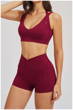 Workout Clothes Woman Gym Top Breathable Sports Bra Fitness Trainning Shoulder Strap Yoga Bra Outdoor Jogging Push Up Underwear