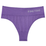 M-2XL Seamless Thongs Women High Waist G-string Ladies Comfortable Bikini Panties Soft Thong Underpants Girls Underwear Lingerie