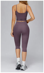 New yoga set 2 pieces gym set Women Long Sleeve Sports Shirts Sports Bra Leggings Suit Fitness Running Workout Suits Tracksuit