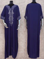 2026 Indie Folk Embroidered Short Sleeve Summer Dress Cotton Tunic Beach Kaftan Women Beachwear Swimsuit Cover Up Robe de plage