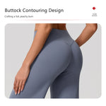 Hearuisavy Sports Set 2Pcs Women'sLong Sleeve Backless Fitted Fitness Top Push Up Pilates Yoga Top Wide Leg Straight Leg Pants